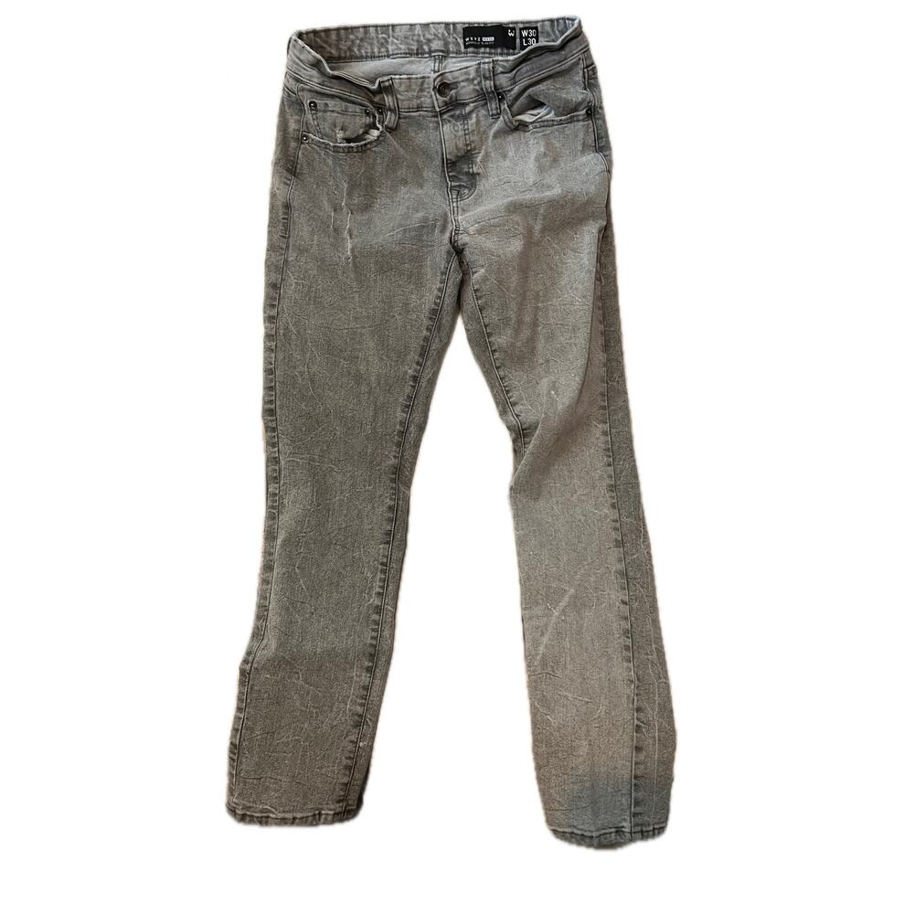 WXYZ Slim Straight Jeans Blue Mens 30x30